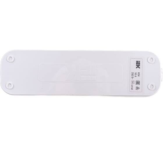 Переносная разборная розетка IEK К04 4 места CLASSIC KYP11-16-04-00-Z