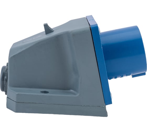 Стационарная вилка IEK 513 2Р+РЕ 16А 220В IP44 PSR51-016-3