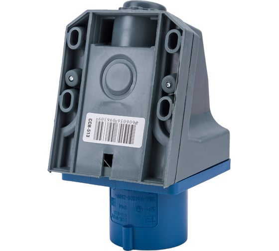 Стационарная вилка IEK 513 2Р+РЕ 16А 220В IP44 PSR51-016-3