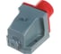 Стационарная вилка IEK 514 3Р+РЕ 16А 380В IP44 PSR52-016-4 3