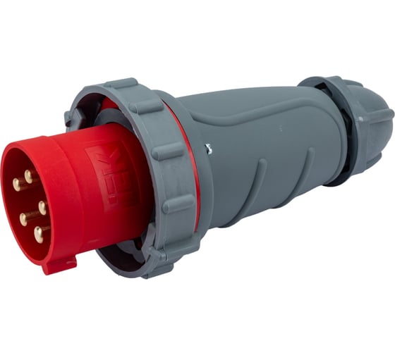 IEK Вилка переносная ССИ-035 63А-6ч/200/346-240/415В 3Р+РЕ+N IP67 MAGNUM PSN02-063-5