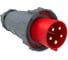 IEK Вилка переносная ССИ-035 63А-6ч/200/346-240/415В 3Р+РЕ+N IP67 MAGNUM PSN02-063-5 1