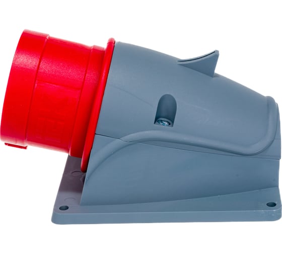 Стационарная вилка IEK ССИ-525 32А-6ч/200/346-240/415В 3Р+РЕ+N IP44 MAGNUM PSN52-032-5