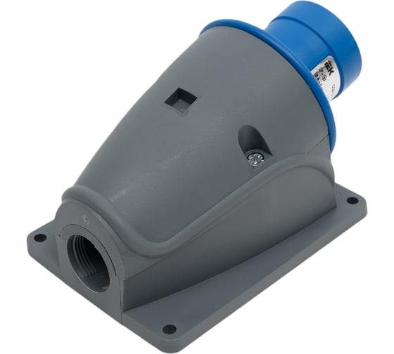 Стационарная вилка IEK ССИ-513 16А-6ч/200-250В 2Р+РЕ IP44 MAGNUM PSN51-016-3