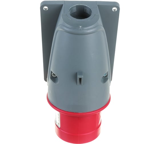 Стационарная вилка IEK ССИ-524 32А-6ч/380-415В 3Р+РЕ IP44 MAGNUM PSN52-032-4