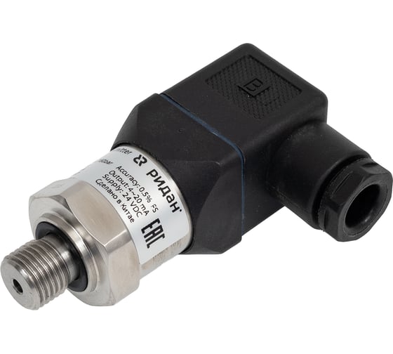 Преобразователь давления Ридан MBS 1700R диапазон измерения 0 - 160 бар, выходной сигнал 4-20 мА, присоединение G 1/4 060G6109R 1