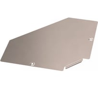 Крышка горизонтального угла Промрукав 90 градусов Стандарт INOX (AISI 409) 300 1шт. PR16.3579