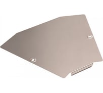 Крышка горизонтального угла Промрукав 45 градусов Стандарт INOX (AISI 409) 300 1шт. PR16.3489