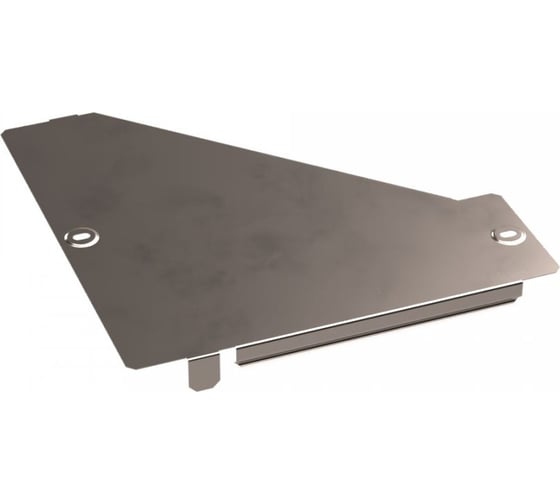 Крышка правого переходника Промрукав Стандарт INOX (AISI 409) 300x100 1шт. PR16.5906 1
