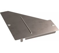 Крышка правого переходника Промрукав Стандарт INOX (AISI 409) 400x150 1шт. PR16.5909