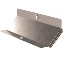 Крышка вертикального внутреннего угла Промрукав 45 градусов Стандарт INOX (AISI 409) 300 1шт. PR16.3339