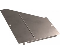 Крышка правого переходника Промрукав Стандарт INOX (AISI 409) 600x300 1шт. PR16.5916