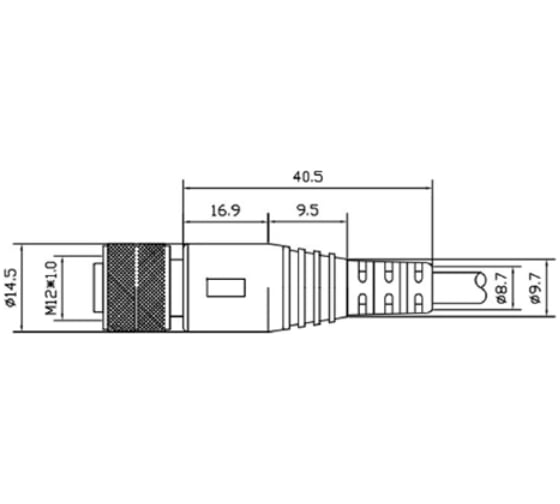 Соединитель к бесконтактному выключателю ТЕКО CS S19R-08-2 07-00034561