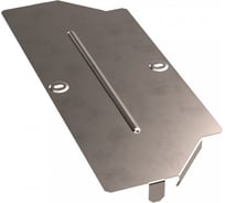 Крышка переходника симметричного Промрукав Стандарт INOX (AISI 409) 400x300 1шт. PR16.6109