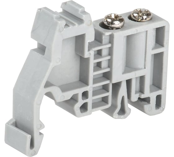 Концевой стопор IEK, ограничитель, с маркировкой, на DIN-рейку YZN11DF-003-K03