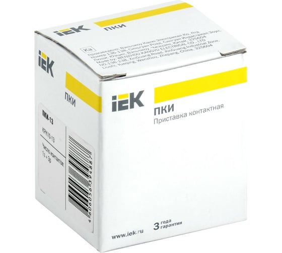 Приставка IEK ПКИ-13 дополнительные контакты 1з+3р KPK10-13