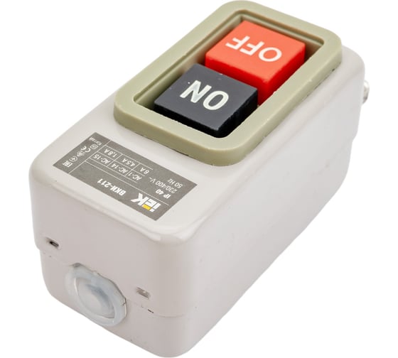 Выключатель IEK ВКИ-211, 3Р, 6А, 230/400В, IP40 KVK10-06-3