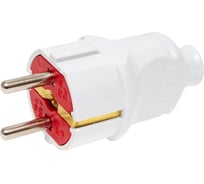 Штепсельная вилка Elbi Белый - Красный 505-001101-816