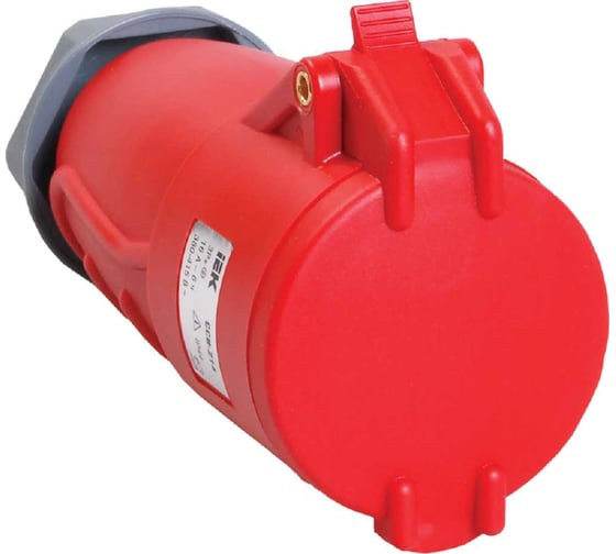 Переносная розетка IEK ССИ-215, 16А-6ч/200/346-240/415В, 3Р+РЕ+N, IP44, MAGNUM PSN22-016-5