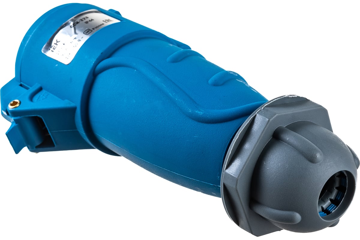 Переносная розетка IEK ССИ-223, 32А-6ч/200-250В, 2Р+РЕ, IP44, MAGNUM ...
