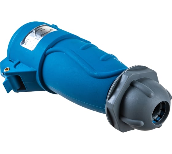 Переносная розетка IEK ССИ-223, 32А-6ч/200-250В, 2Р+РЕ, IP44, MAGNUM PSN21-032-3