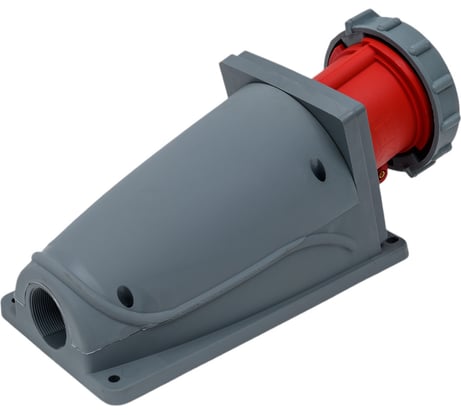 Стационарная розетка IEK ССИ-135, 63А-6ч/200/346-240/415В, 3Р+РЕ+N, IP67, MAGNUM PSN12-063-5