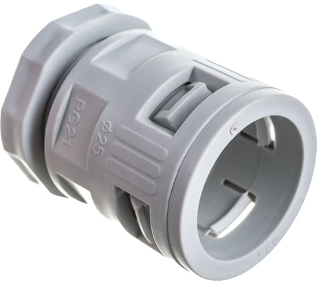 Вводная муфта Промрукав для гофрированных труб серая ВМ-ГТ-25 1шт PR08.3270