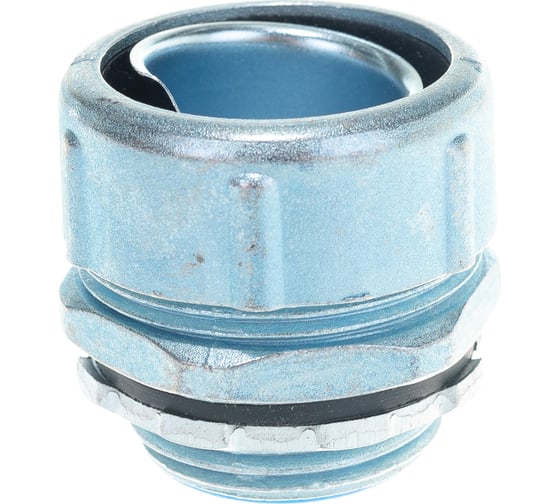 Вводная муфта Промрукав для металлорукава ВМ-25 РКн-25 1\", гайка под ...
