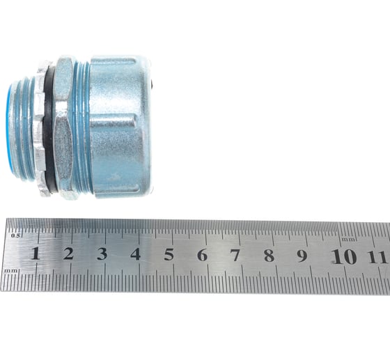 Вводная муфта Промрукав для металлорукава ВМ-25 РКн-25 1\", гайка под ...