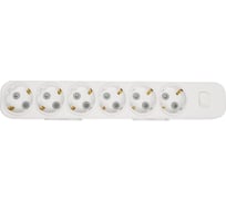 Колодка ELBI Myra с/з 6вх с защитными шторками с Вкл. 527-010200-602