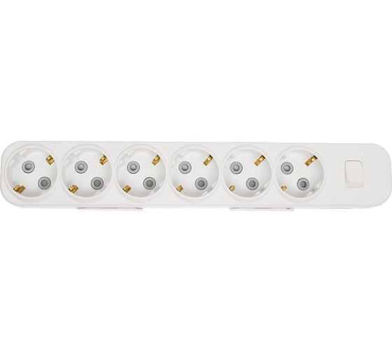 Колодка ELBI Myra с/з 6вх с защитными шторками с Вкл. 527-010200-602 1