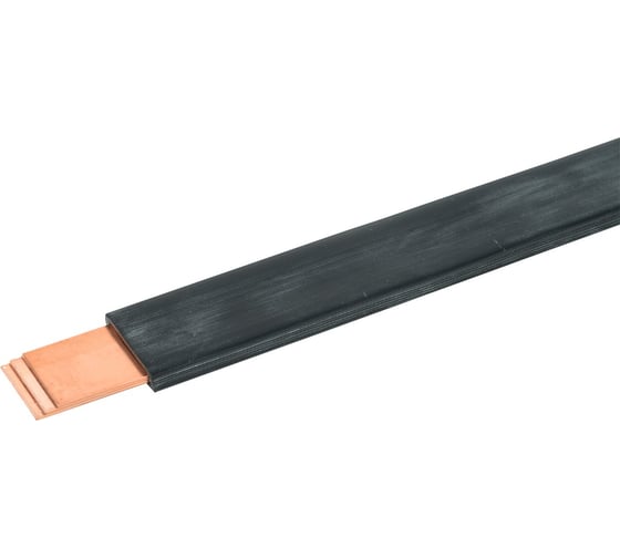 Медная гибкая изолированная шина IEK ШМГ 10x160x1мм 2м YBF10-10-160-01