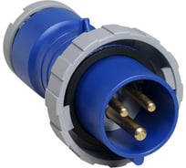 Переносная кабельная вилка ABB 16А, 2Р+E, IР67, 250В, CEWE 2CMA166460R1000