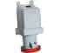 Кабельная розетка на поверхность ABB 125А, 3Р+N+E, IР67, 415В, CEWE 2CMA167264R1000 1