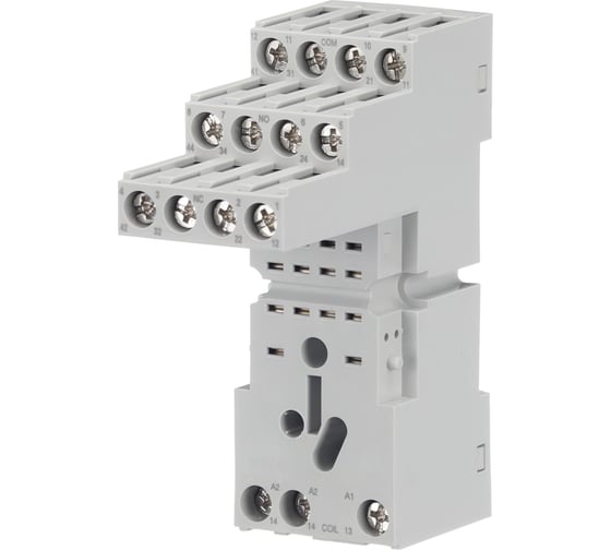 Цоколь ABB CR-M4LS для реле CR-M 2/4ПК, 10 шт 1SVR405651R3100
