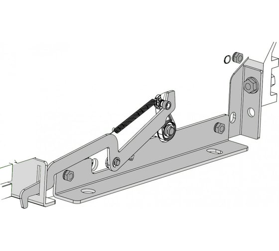 Блокировка дверцы DEKraft ВА-752 27255DEK 1