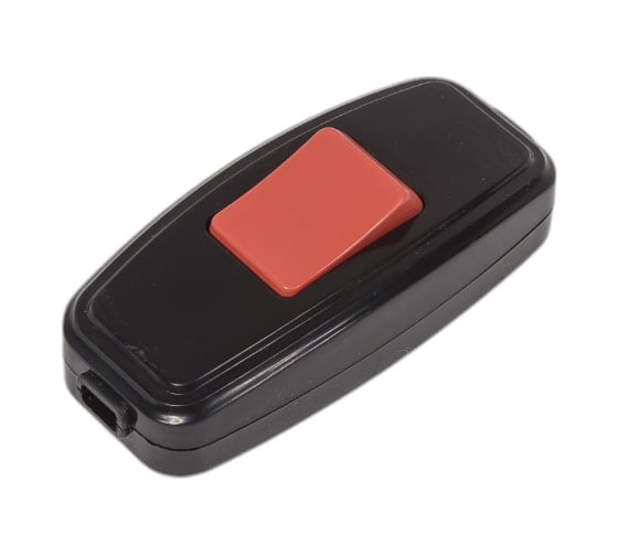 Выключатель для бра HOROZ ELECTRIC (красный-черный) 300-003-708 HRZ00001371