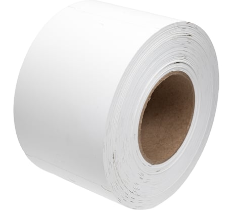 Бирка Маркерпром TAG-TT2-100x150-102C-1-0,5 белая матовая из полиэстера с 2-мя отверстиями, 100x150 мм, в рулоне 500 шт., втулка 76 мм. mpr01018