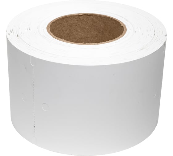Бирка Маркерпром TAG-TT2-100x150-102C-1-0,5 белая матовая из полиэстера с 2-мя отверстиями, 100x150 мм, в рулоне 500 шт., втулка 76 мм. mpr01018