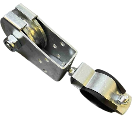 Оцинкованный подвес IMPERA для кабеля ПК-60-12 (кабель диаметром до 25 мм., тросик диаметром до 12 мм., ролик с подшипником диаметром 60 мм.) 700018