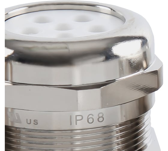 Кабельный ввод WEYER HSM-P11/2x3 втулка кабельная, никелированная латунь, нар. PG11 WE6711500