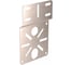 Монтажная пластина Промрукав для ЭМК Стандарт INOX (AISI 409) 175x110 1шт. PR16.3814 1