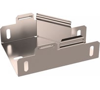 Переходник левый Промрукав Стандарт INOX (AISI 409) 100x50x50 1шт. PR16.5592