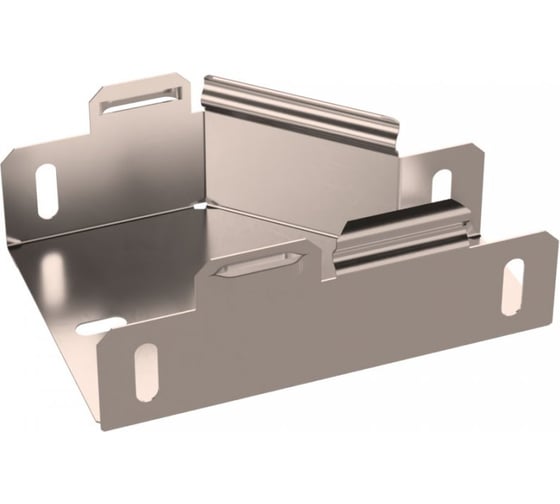 Переходник левый Промрукав Стандарт INOX (AISI 409) 100x50x50 1шт. PR16.5592