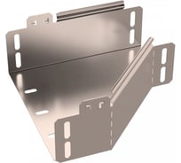 Переходник левый Промрукав Стандарт INOX (AISI 409) 200x100x80 1шт. PR16.5598