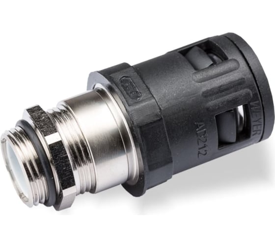 Муфта для гофрированных труб WEYER WQGMZ-M16B/AD13.0 коннектор прямой, нар. M16x1.5 WE0602100 1
