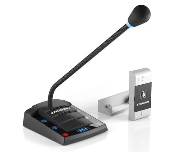 Дуплексное переговорное устройство клиент-кассир Stelberry S-423 АД5012571 1