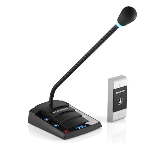 Дуплексное переговорное устройство клиент-кассир Stelberry S-420 АД5001800 1