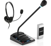 Дуплексное переговорное устройство клиент-кассир Stelberry S-412 АД5001799