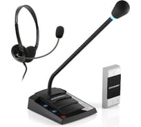 Дуплексное переговорное устройство клиент-кассир Stelberry S-402 АД5001796